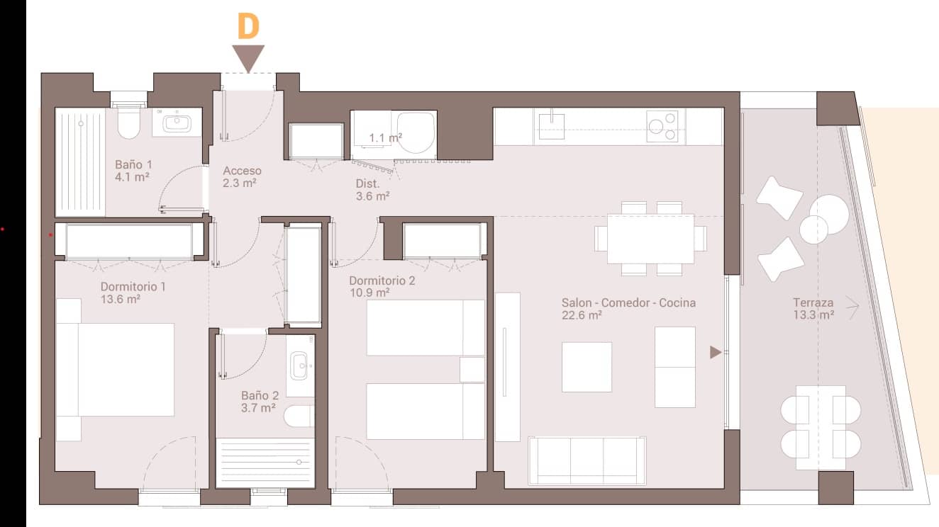 1 camera da letto Appartamento in vendita in San Pedro de Alcantara con piscina - 416.000 € (Rif: 8926123)