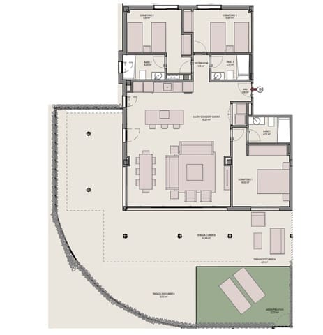 Apartamento de 3 habitaciones en Bel-Air, Estepona en venta con piscina - 743.000 € (Ref: 8941124)