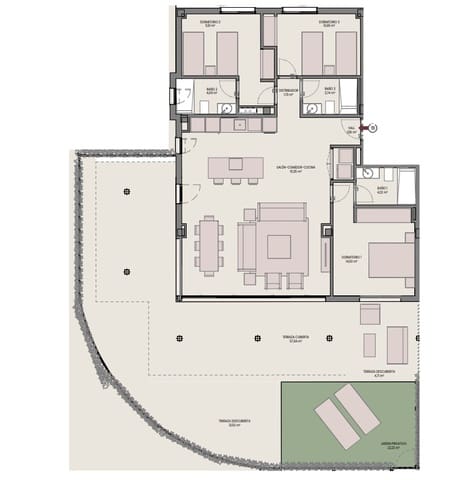 3 soverom Leilighet til salgs i Bel-Air, Estepona med svømmebasseng - € 743 000 (Ref: 8941124)