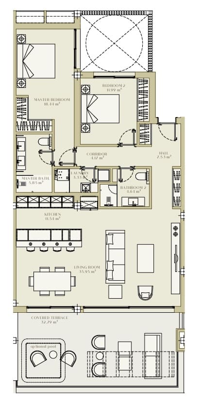 2 bedroom Apartment for sale in Estepona with pool - € 625,000 (Ref: 8967977)