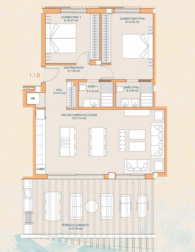 2 camera da letto Appartamento in vendita in Las Lagunas de Mijas con piscina - 690.000 € (Rif: 8969942)