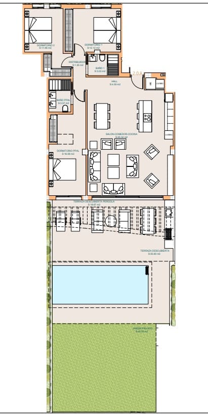 3 bedroom Apartment for sale in Las Lagunas de Mijas with pool - € 1,200,000 (Ref: 8969942)