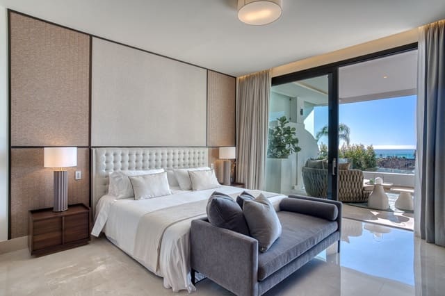 4 makuuhuone Huoneisto myytävänä paikassa Sierra Blanca, Marbella mukana uima-altaan - 3 850 000 € (Ref: 8982112)