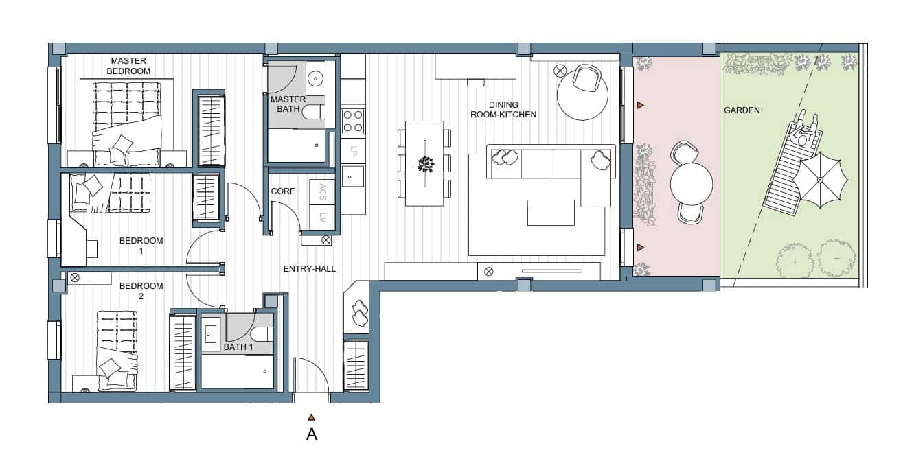 Apartamento de 3 habitaciones en Las Lagunas de Mijas en venta con piscina garaje - 515.000 € (Ref: 8982114)