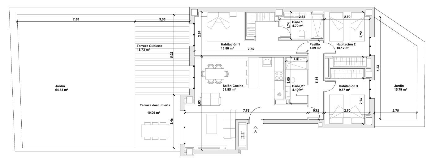 3 soverom Leilighet til salgs i Casares med svømmebasseng - € 470 000 (Ref: 9127967)
