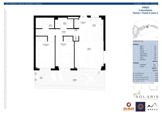 3 soveværelse Lejlighed til salg i Las Lagunas de Mijas, Mijas med swimmingpool garage - € 406.900 (Ref: 9330106)