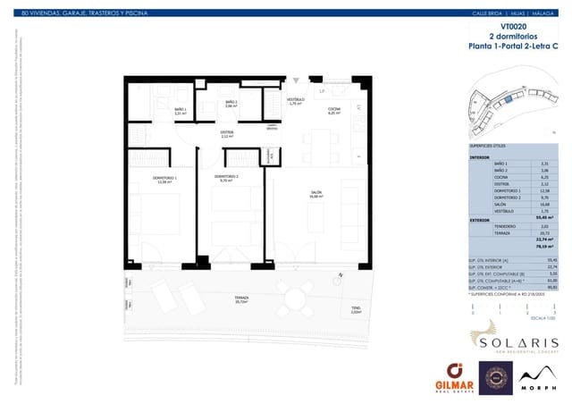 3 soveværelse Lejlighed til salg i Las Lagunas de Mijas, Mijas med swimmingpool garage - € 406.900 (Ref: 9330106)