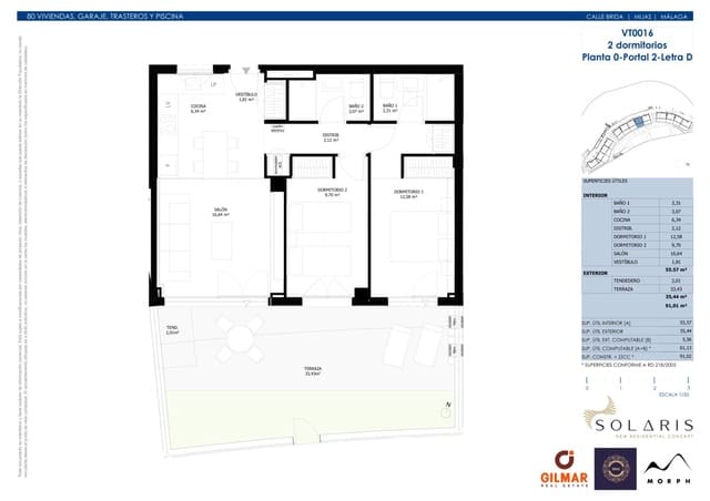 3 soveværelse Lejlighed til salg i Las Lagunas de Mijas, Mijas med swimmingpool garage - € 406.900 (Ref: 9330106)