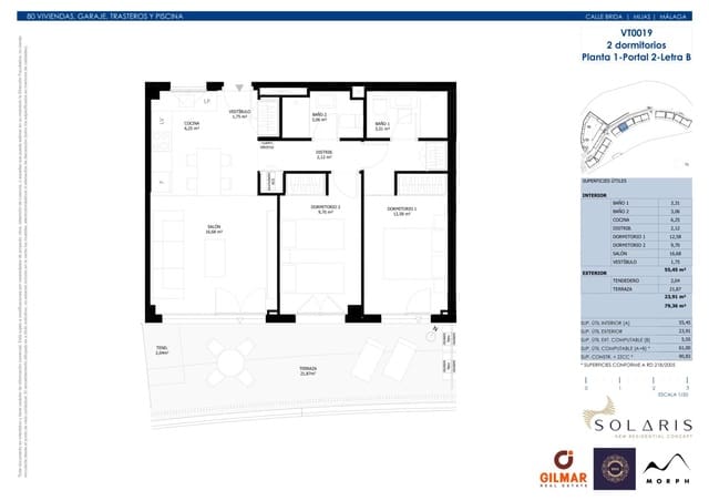 3 soveværelse Lejlighed til salg i Las Lagunas de Mijas, Mijas med swimmingpool garage - € 406.900 (Ref: 9330106)