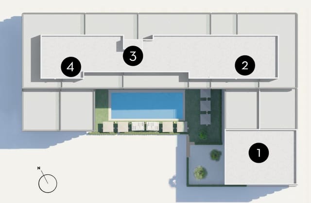 3 soverom Leilighet til salgs i Rodeo Alto - Guadaiza - La Campana, Marbella med svømmebasseng - € 440 200 (Ref: 9337520)