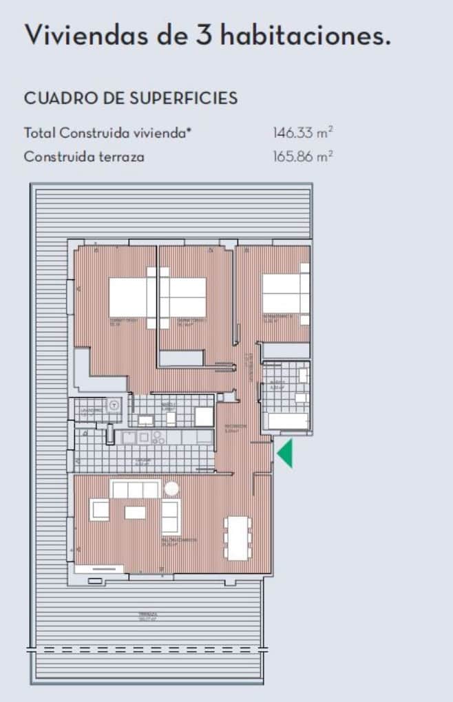 3 sovrum Lägenhet till salu i Nueva Andalucia med pool - 440 200 € (Ref: 9337520)