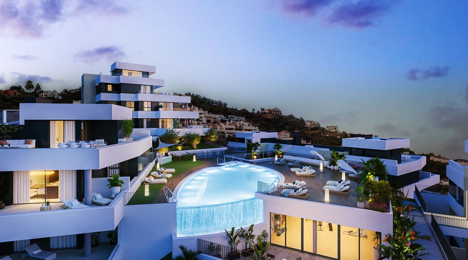 3 makuuhuone Huoneisto myytävänä paikassa Marbella mukana uima-altaan 
autotalli - 850 000 € (Ref: 10101115)