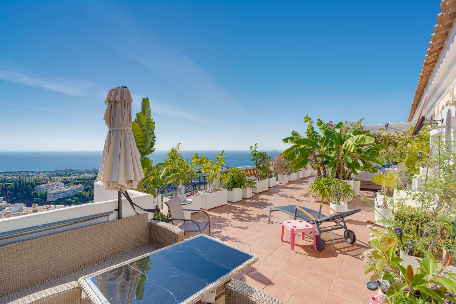3 sovrum Takvåning till salu i Mijas Costa med pool garage - 535 000 € (Ref: 10127309)