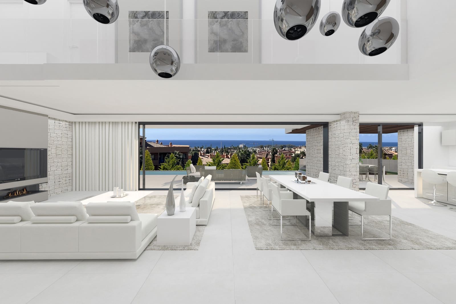 4 soveværelse Villa til salg i Los Flamingos med swimmingpool garage - € 2.630.000 (Ref: 9722577)