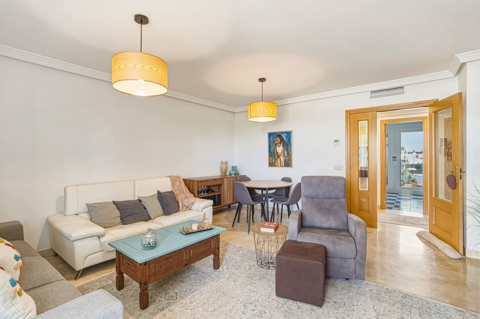 3 chambre Appartement à vendre à New Golden Mile avec piscine garage - 449 000 € (Ref: 9828019)