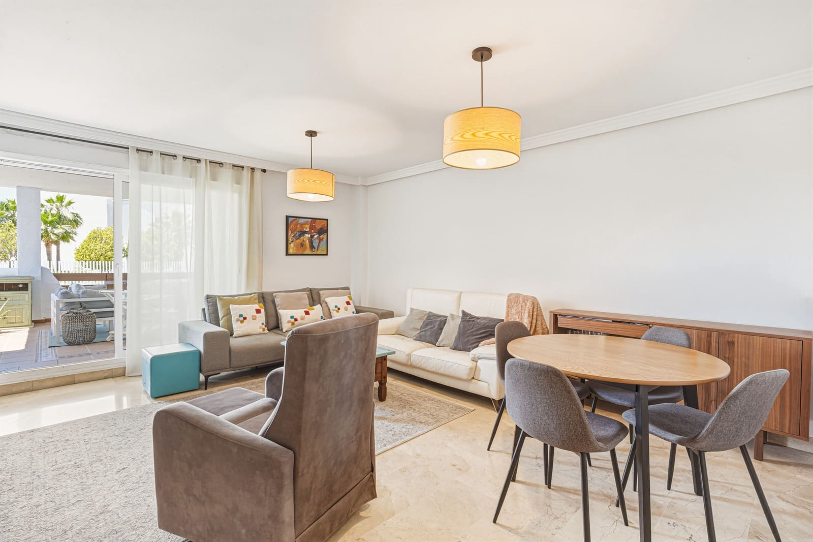 3 chambre Appartement à vendre à New Golden Mile avec piscine garage - 449 000 € (Ref: 9828019)