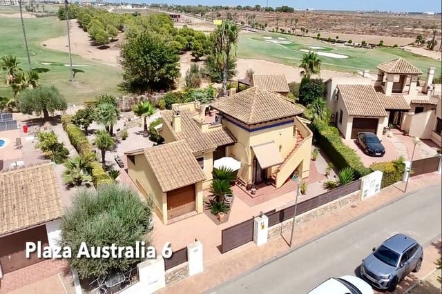 3 bedroom Villa for sale in Hacienda del Alamo, Fuente Alamo de Murcia with pool garage - € 414,000 (Ref: 10023280)