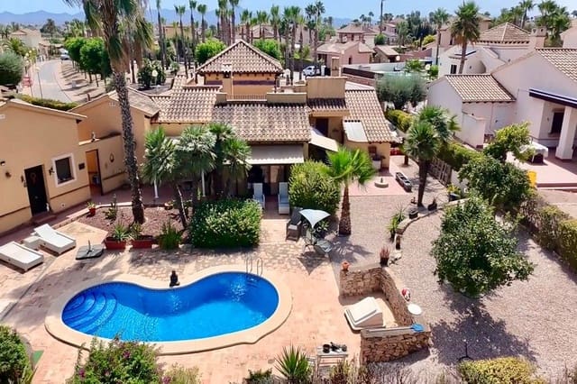 3 bedroom Villa for sale in Hacienda del Alamo, Fuente Alamo de Murcia with pool garage - € 414,000 (Ref: 10023280)