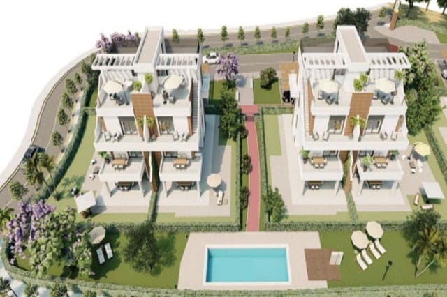 2 soverom Leilighet til salgs i Hacienda del Alamo, Fuente Alamo de Murcia med svømmebasseng garasje - € 229 900 (Ref: 8986569)