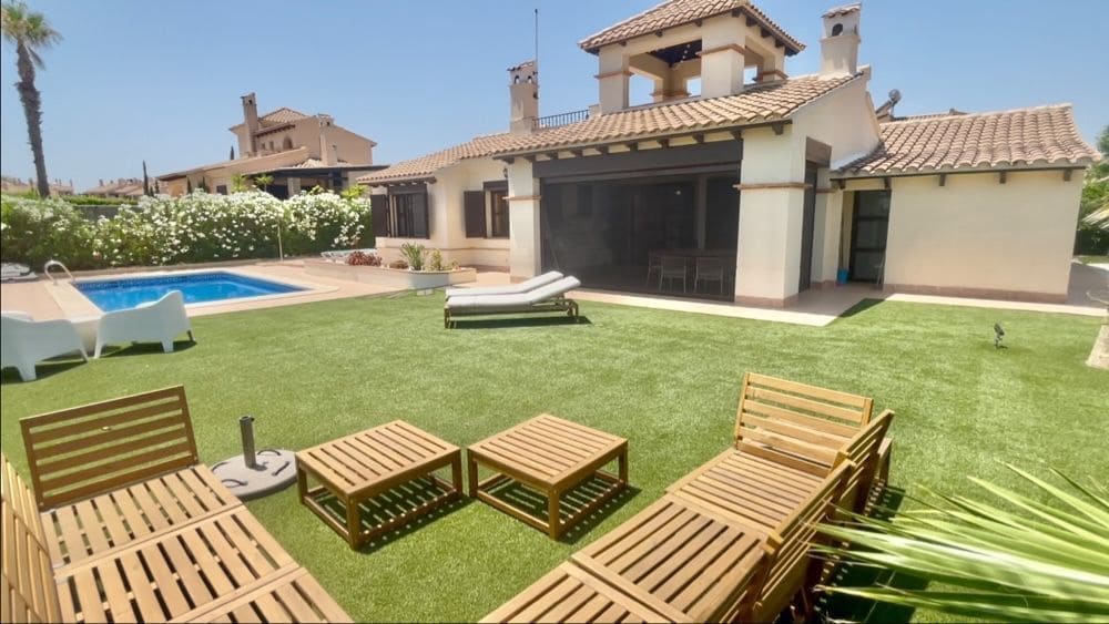 3 camera da letto Villa in vendita in Fuente Alamo de Murcia con piscina garage - 369.950 € (Rif: 9097597)