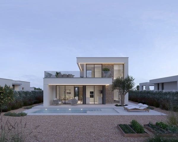 3 soveværelse Villa til salg i Hacienda del Alamo, Fuente Alamo de Murcia med swimmingpool garage - € 618.046 (Ref: 9113091)