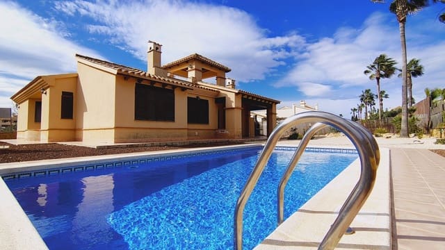 3 soveværelse Bungalow til salg i Hacienda del Alamo, Fuente Alamo de Murcia med swimmingpool garage - € 357.000 (Ref: 9371190)