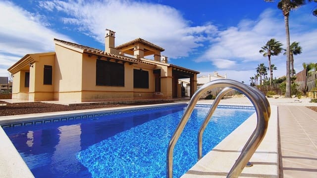 3 quarto Bungalow para venda em Hacienda del Alamo, Fuente Alamo de Murcia com piscina garagem - 357 000 € (Ref: 9371190)