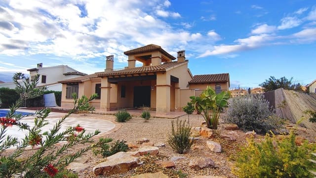 3 quarto Bungalow para venda em Hacienda del Alamo, Fuente Alamo de Murcia com piscina garagem - 357 000 € (Ref: 9371190)