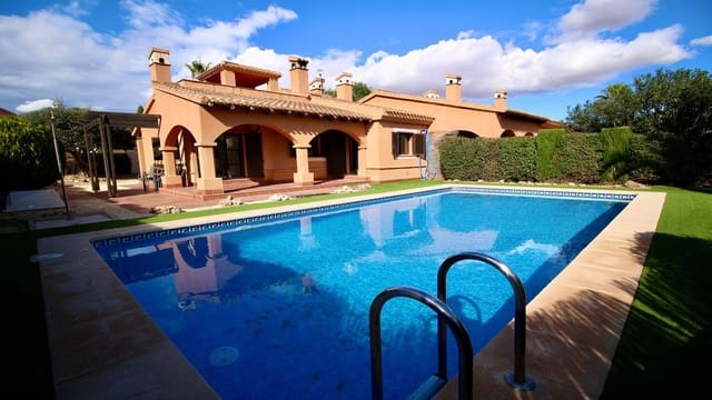 2 sovrum Semi-fristående Villa till salu i Hacienda del Alamo, Fuente Alamo de Murcia med pool garage - 210 000 € (Ref: 9399971)