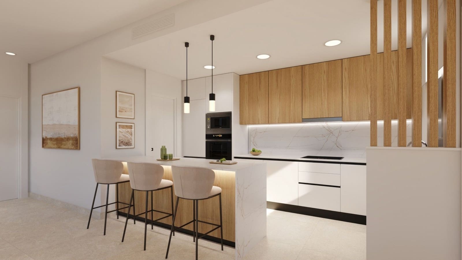 2 bedroom Villa for sale in Fuente Alamo de Murcia with pool garage - € 299,900 (Ref: 9415362)