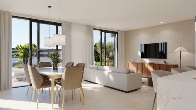 Chalet de 3 habitaciones en Hacienda del Alamo, Fuente Alamo de Murcia en venta con piscina garaje - 519.900 € (Ref: 9415362)