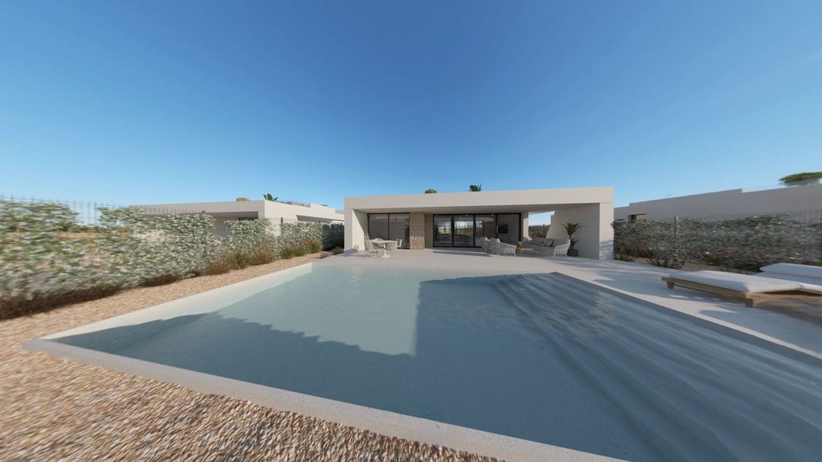 3 bedroom Villa for sale in Fuente Alamo de Murcia with pool - € 339,500 (Ref: 9451717)