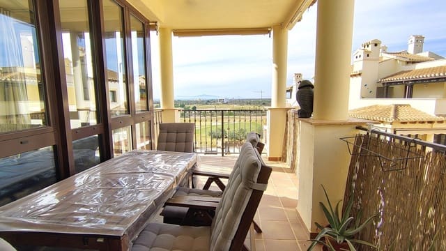 2 chambre Appartement à vendre à Fuente Alamo de Murcia avec piscine garage - 147 500 € (Ref: 9510228)