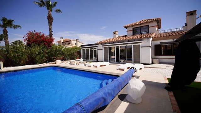 3 Zimmer Villa zu verkaufen in Hacienda del Alamo, Fuente Alamo de Murcia mit Pool Garage - 419.900 € (Ref: 9798299)