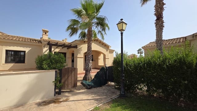 1 slaapkamer Villa te koop in Hacienda del Alamo, Fuente Alamo de Murcia met zwembad garage - € 159.995 (Ref: 9914583)