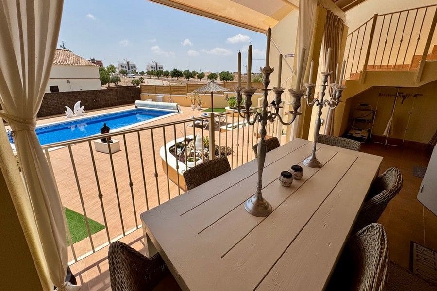 3 soveværelse Villa til salg i Fuente Alamo de Murcia med swimmingpool garage - € 595.000 (Ref: 9946799)