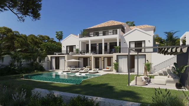 6 bedroom Villa for sale in Estepona with pool garage - € 4,995,000 (Ref: 8988885)