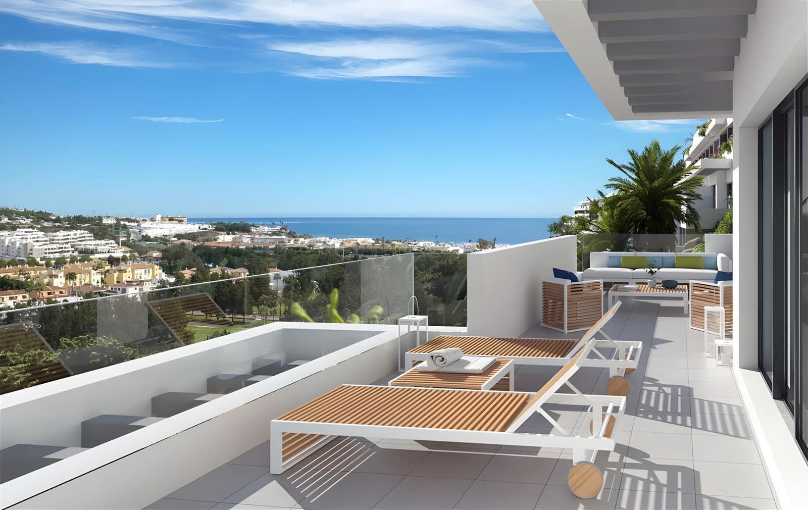 1 soveværelse Lejlighed til salg i La Cala de Mijas med swimmingpool garage - € 343.000 (Ref: 9034817)