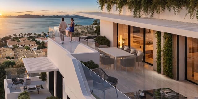 3 soverom Penthouse til salgs i El Chaparral, Mijas med svømmebasseng garasje - € 880 000 (Ref: 9121353)