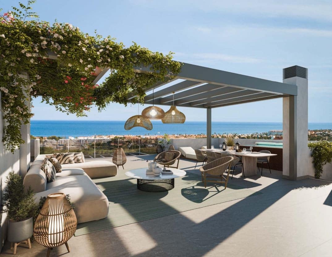 3 sypialnia Penthouse na sprzedaż w Casares z basenem garażem - 738 000 € (Ref: 9297865)