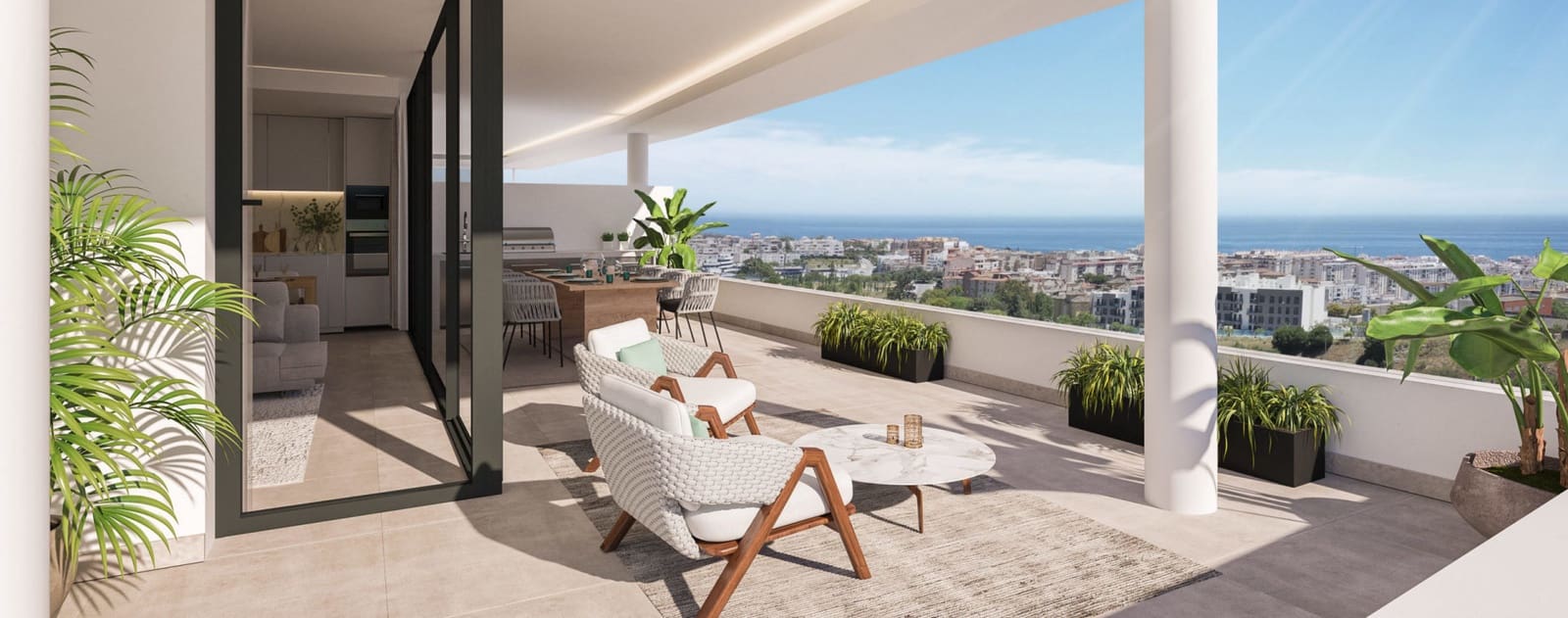 3 sypialnia Apartament na sprzedaż w Estepona z basenem garażem - 847 000 € (Ref: 9360226)