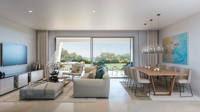 Apartamento de 2 habitaciones en New Golden Mile, Estepona en venta con piscina garaje - 432.000 € (Ref: 9360229)