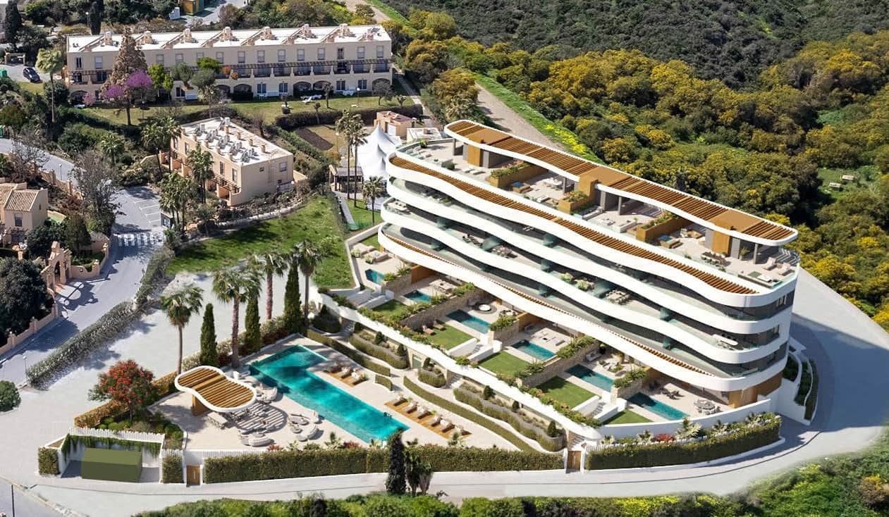 3 soveværelse Penthouse til salg i Mijas Costa med swimmingpool garage - € 1.690.000 (Ref: 9362804)