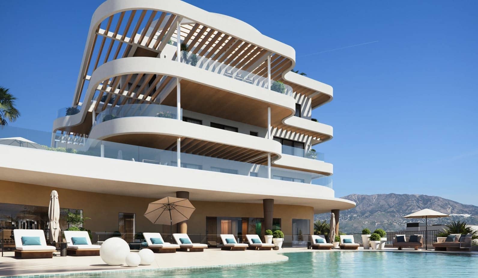 2 bedroom Apartment for sale in Mijas Costa with pool garage - € 610,000 (Ref: 9375533)