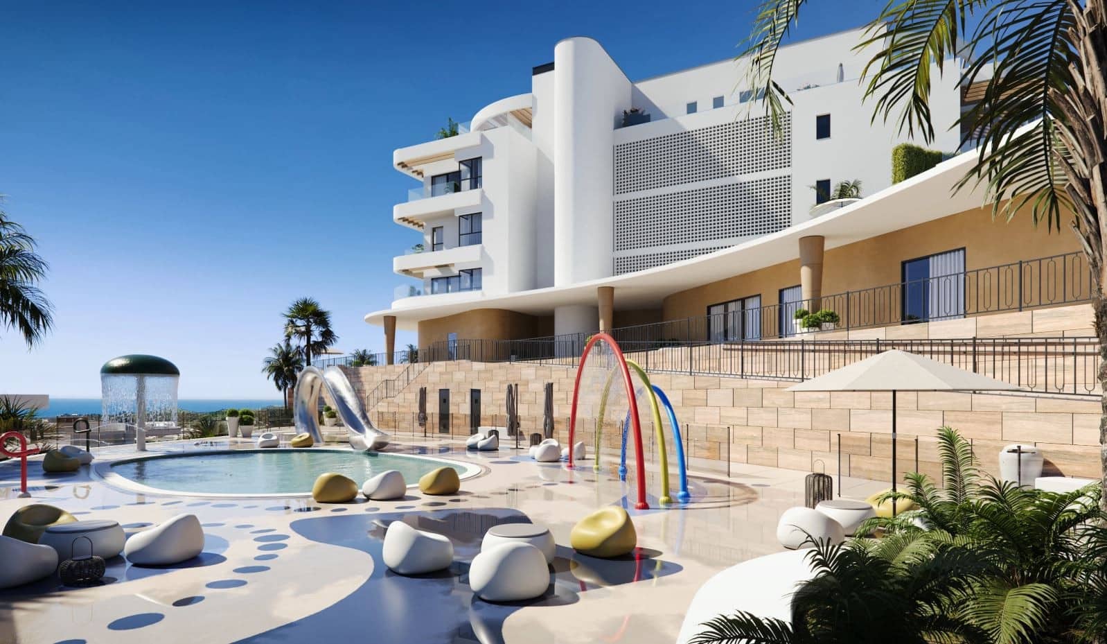 2 bedroom Apartment for sale in Mijas Costa with pool garage - € 610,000 (Ref: 9375533)