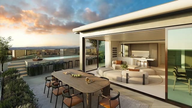 2 soverom Penthouse til salgs i El Higuerón, Fuengirola med svømmebasseng garasje - € 940 000 (Ref: 9437642)