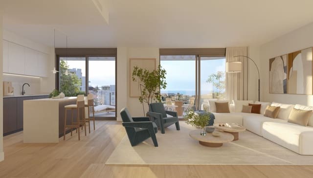 3 Zimmer Apartment zu verkaufen in Mijas Costa, Mijas mit Pool Garage - 565.000 € (Ref: 9599784)