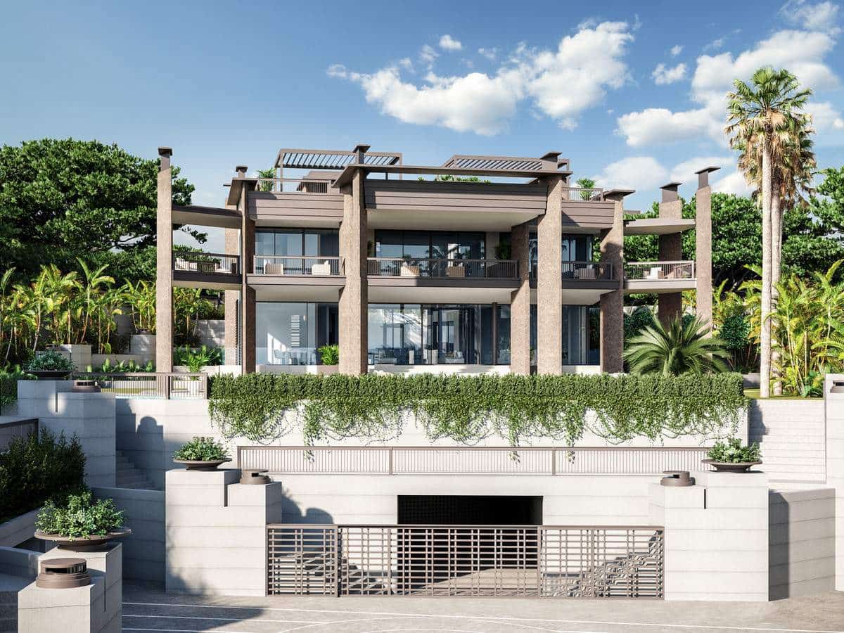 6 sypialnia Willa na sprzedaż w Puerto Banus z basenem garażem - 8 800 000 € (Ref: 7070622)