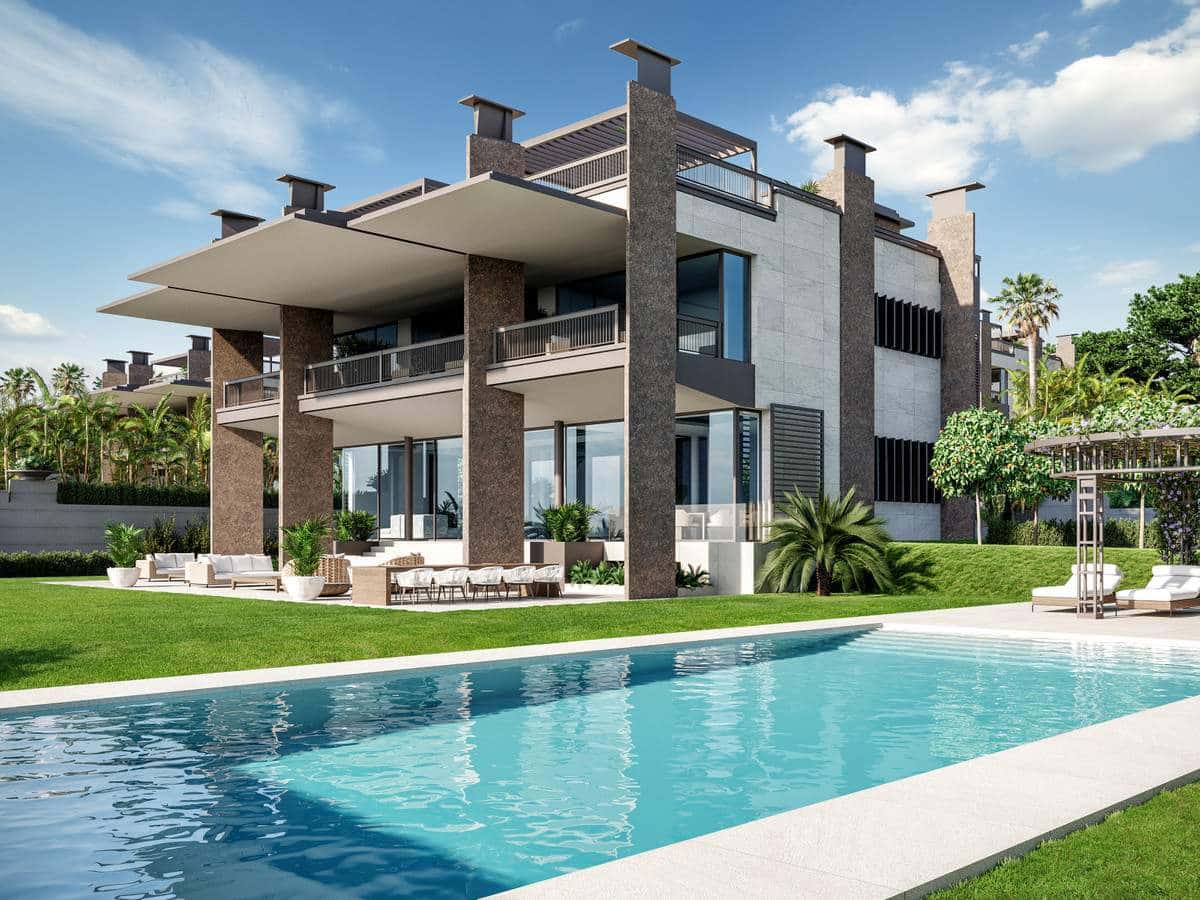 6 sypialnia Willa na sprzedaż w Puerto Banus z basenem garażem - 8 800 000 € (Ref: 7070622)
