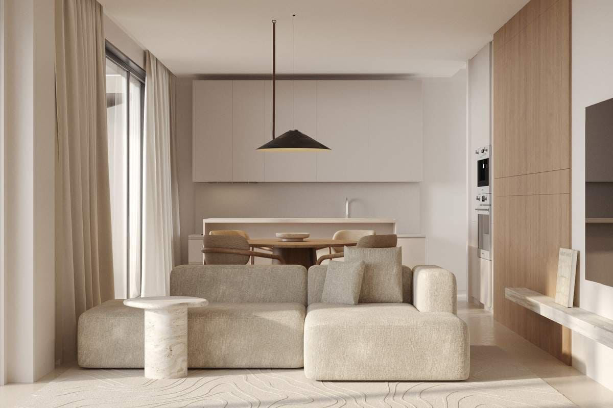 2 sypialnia Apartament na sprzedaż w El Chaparral z basenem garażem - 570 000 € (Ref: 8135963)